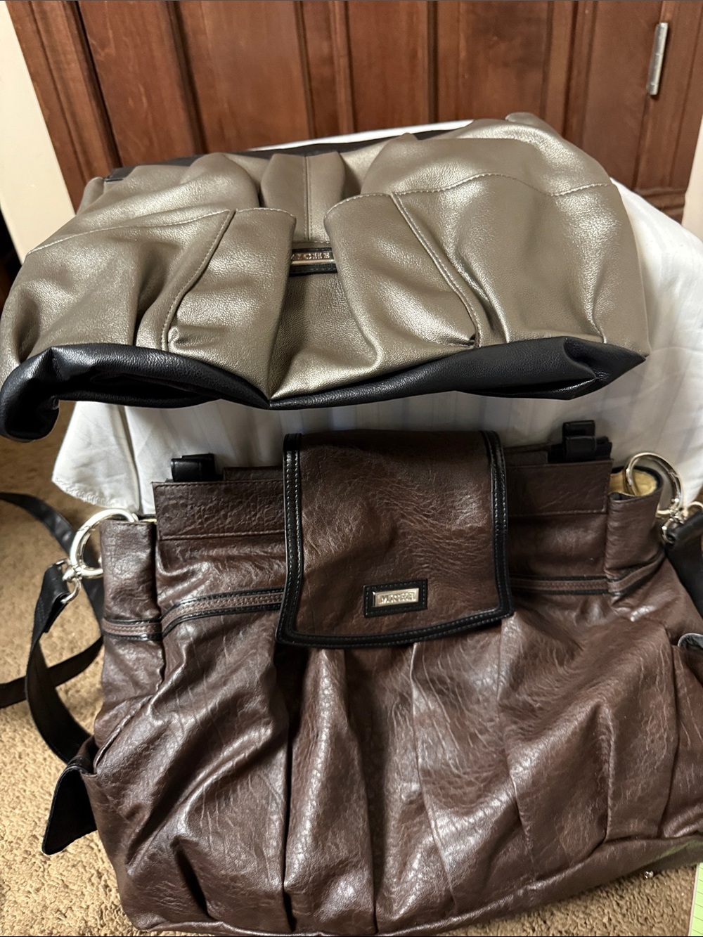 Miche Large Bag with two covers and 2 types of handles.